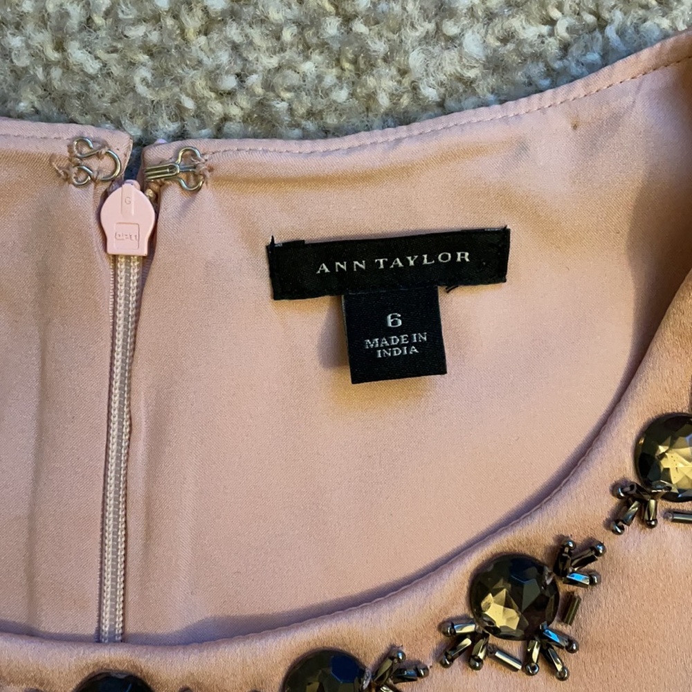 ✨Ann Taylor Blush Dress✨ - Picture 8 of 16